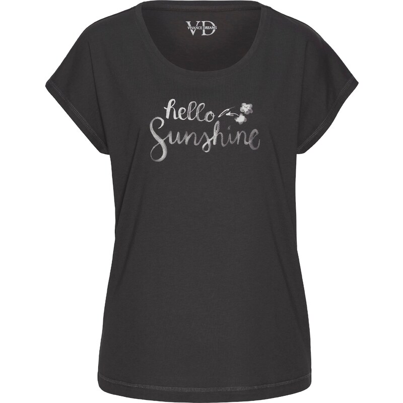 VIVANCE Tričko Dreams čierna / biela 54286545