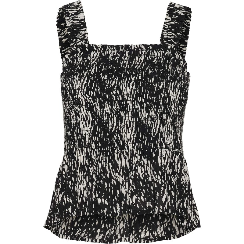 Kaffe Top Amber svetlobéžová / čierna 54324604