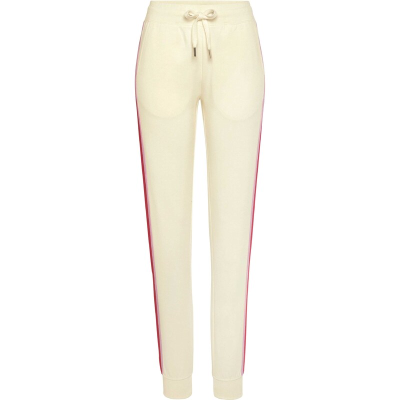 VIVANCE Nohavice krémová / ružová / červená 54287349