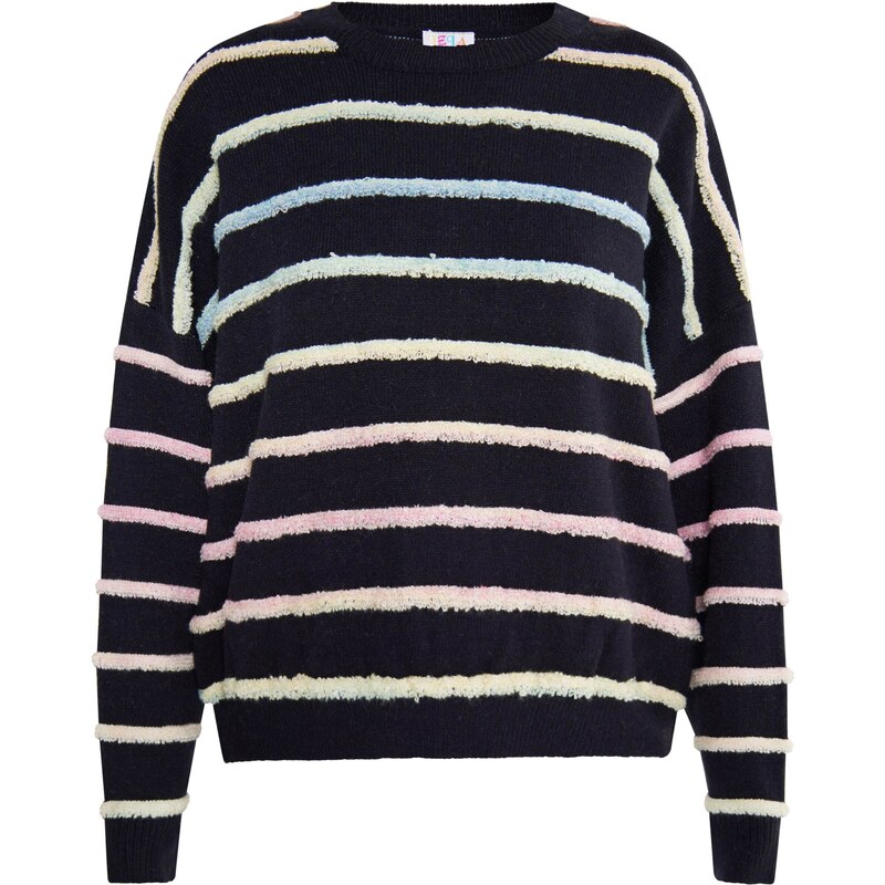 IZIA Sveter Hoona svetlomodrá / ružová / čierna / biela 54270576