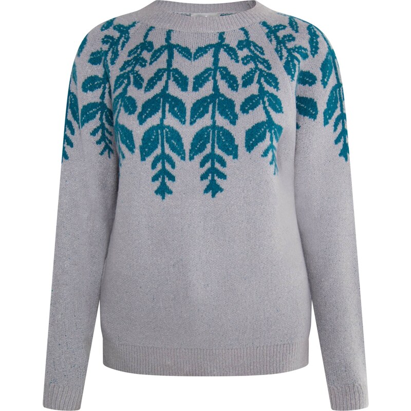 Usha Sveter Lurea sivá / petrolejová 54270752