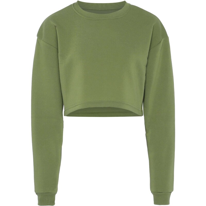 BLONDA Mikina olivová 54271134