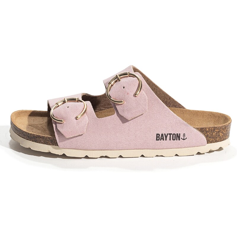 Bayton Šľapky Atlas orgovánová / čierna 54290748