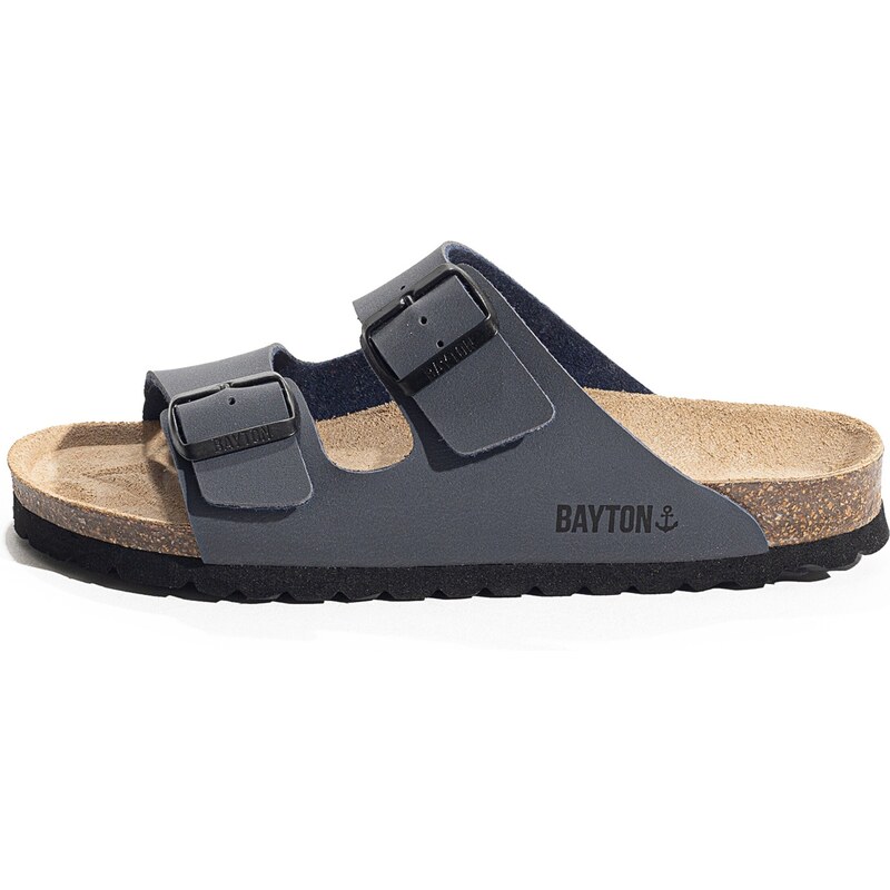 Bayton Papuče BALTIC grafitová / čierna 62239556