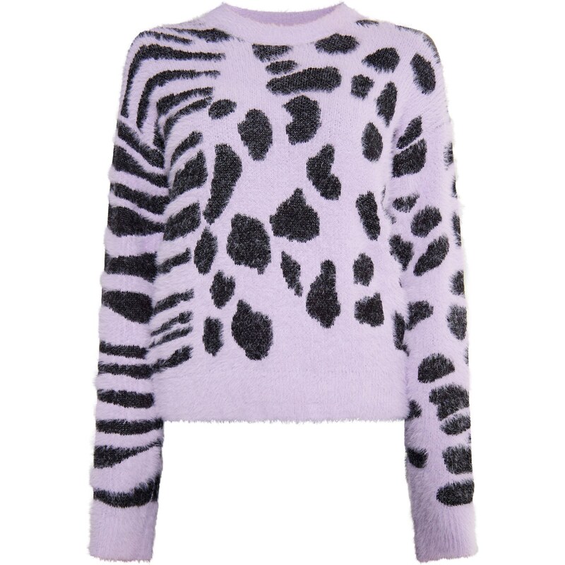 myMo ROCKS Sveter orgovánová / čierna 54272042