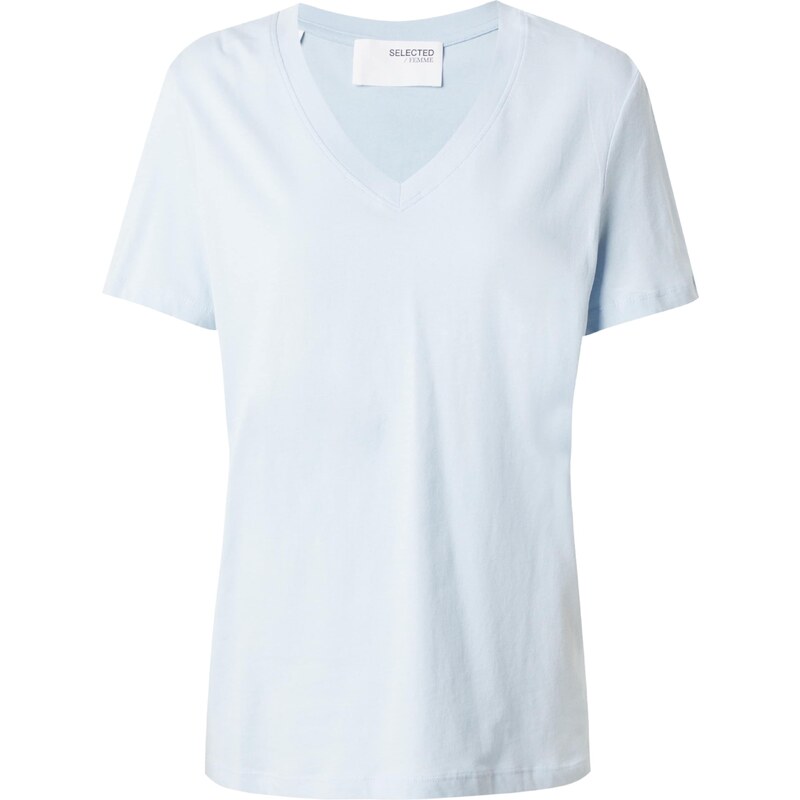 SELECTED Tričko Esential svetlomodrá 54291114