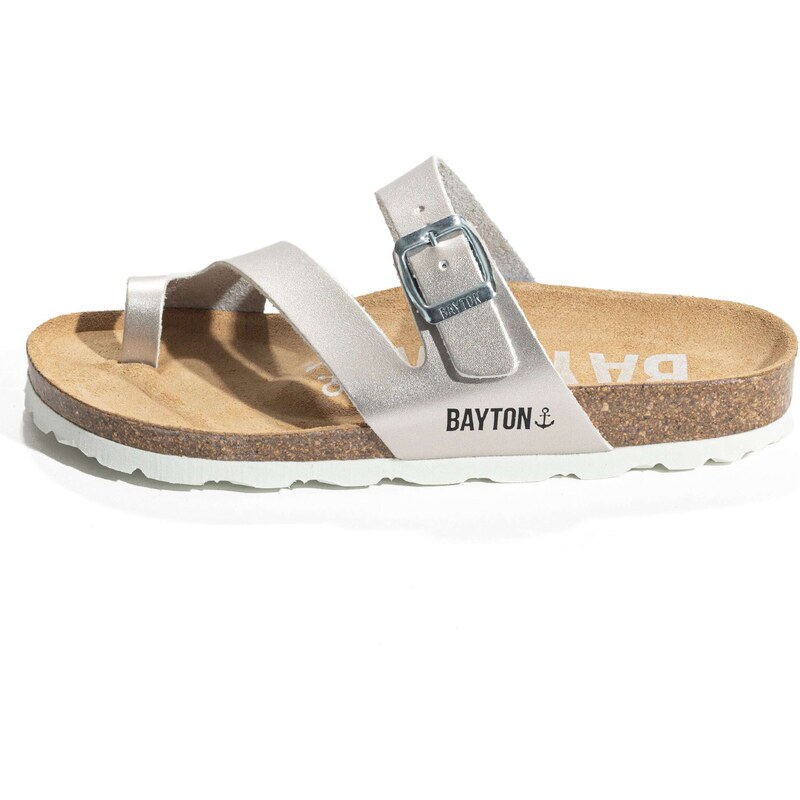 Bayton Šľapky Biscaye strieborná 54291898