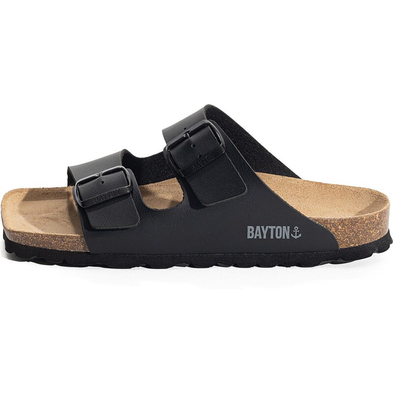Bayton Šľapky Atlas piesková / čierna 54291914