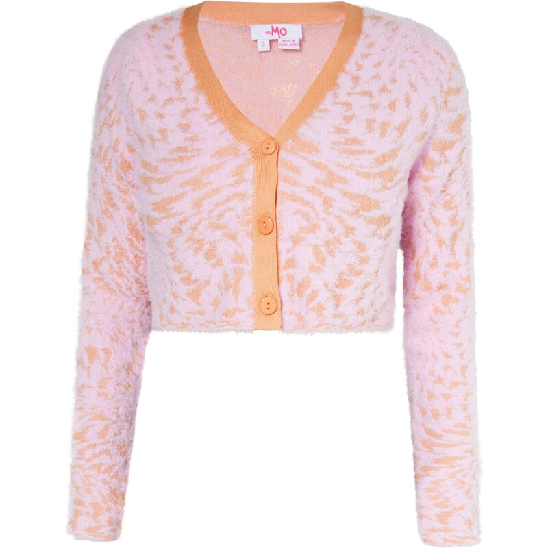 MYMO Kardigán svetlooranžová / ružová 54293489
