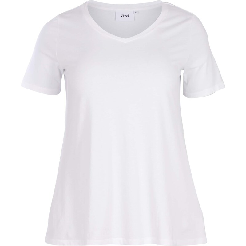 Zizzi Tričko biela 54293972