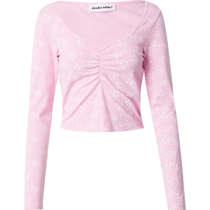 studioselect Tričko svetloružová / biela 54330571