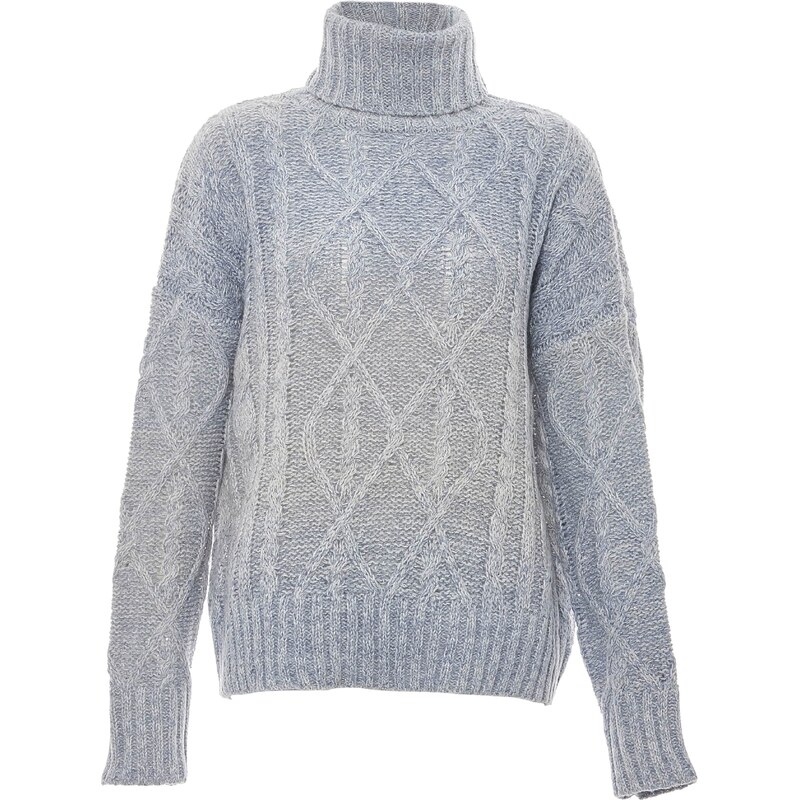 MYMO Sveter svetlobéžová / dymovo modrá 54298507