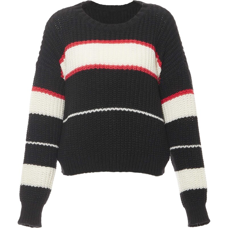 Libbi Sveter červená / čierna / biela 65869381