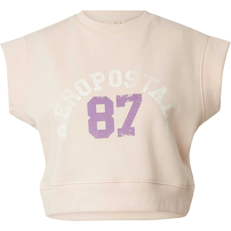 AÉROPOSTALE Mikina piesková / svetlobéžová / levanduľová 54287741