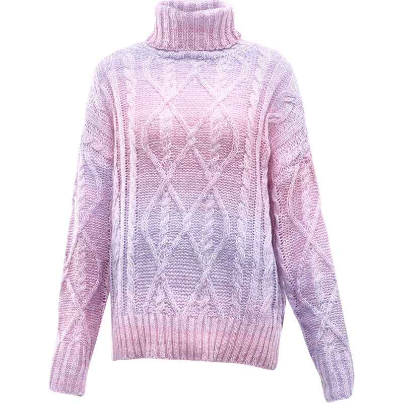 MYMO Sveter svetlofialová / ružová 54299533