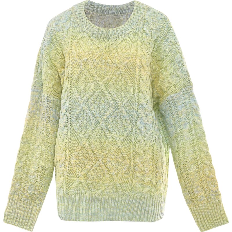 Sookie Sveter žltá / mätová 65869307