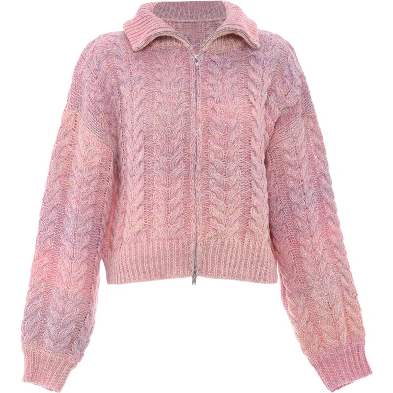 MYMO Kardigán fialová / ružová 54300073