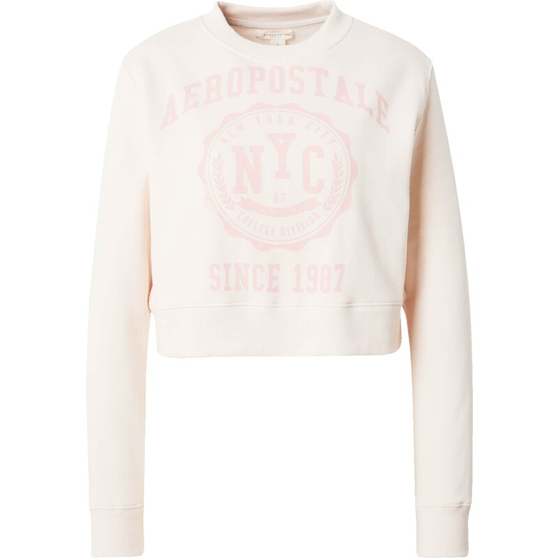 AÉROPOSTALE Mikina krémová / ružová 54290261
