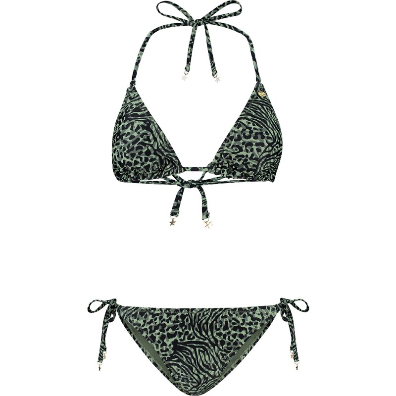 Shiwi Bikiny Liz tmavosivá / svetlozelená / čierna 54290369