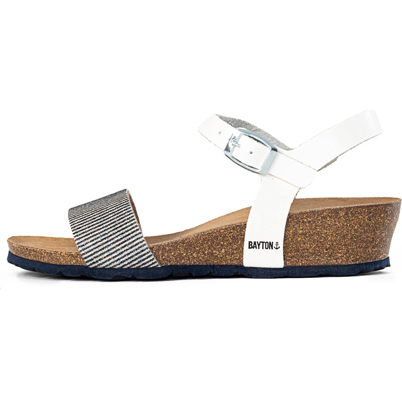 Bayton Sandále LEGANES tmavomodrá / biela 66731250