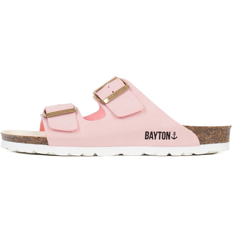 Bayton Šľapky Atlas hnedá / svetloružová 54303940
