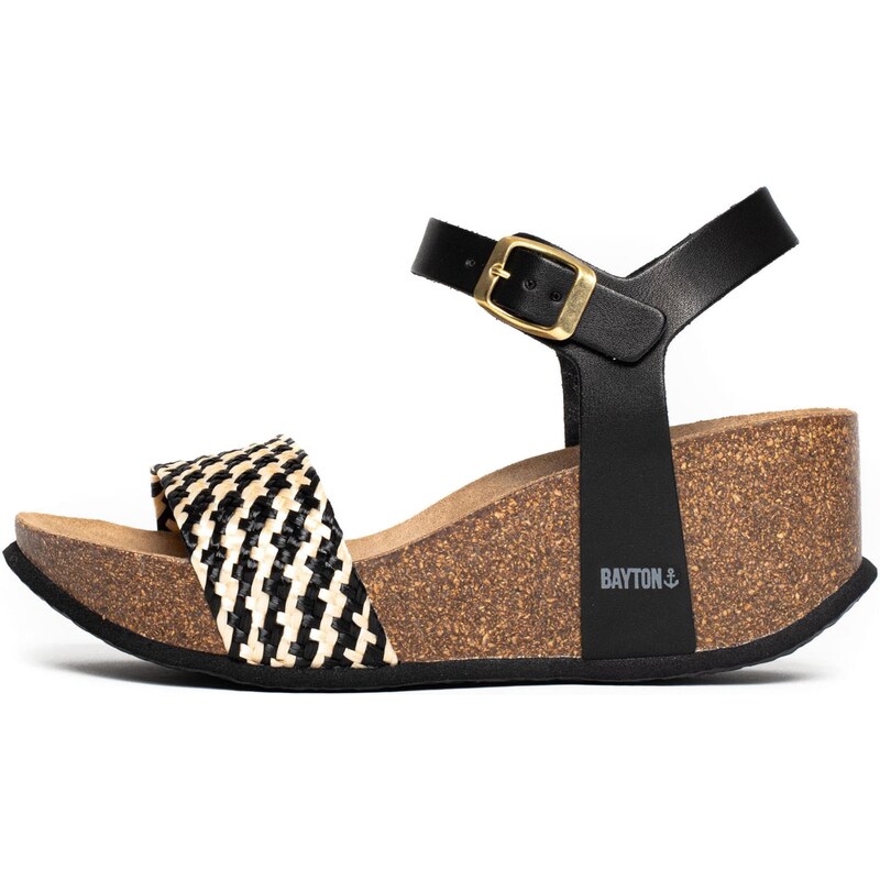 Bayton Sandále Toledo svetlobéžová / biela 54304332