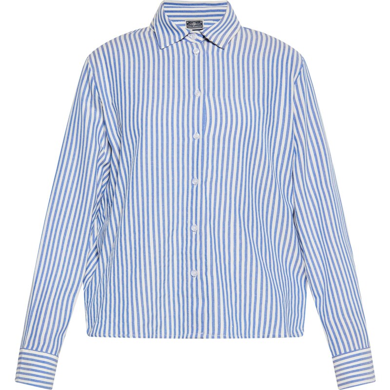 DreiMaster Maritim Blúzka azúrová / biela 54304822