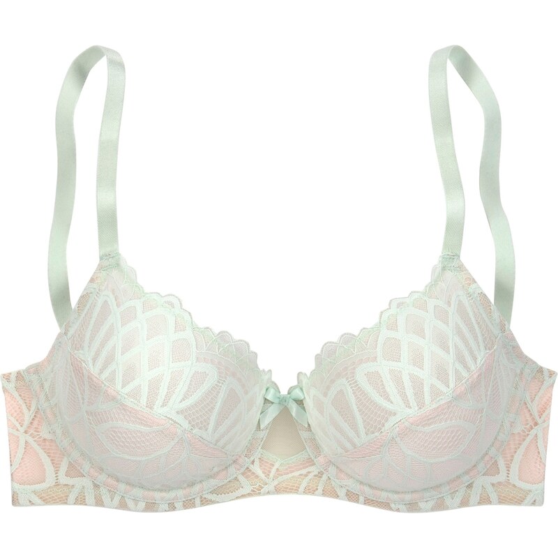 LASCANA Podprsenka ružová / šedobiela 54305403