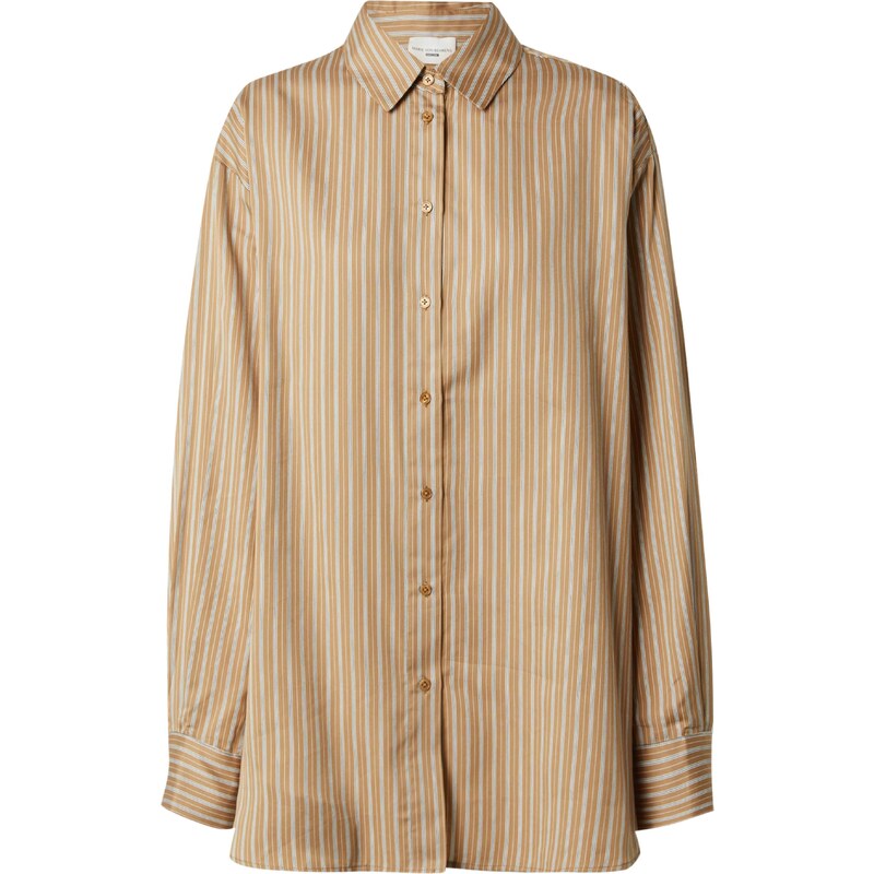 ABOUT YOU x Marie von Behrens Blúzka Thea námornícka modrá / 54306735