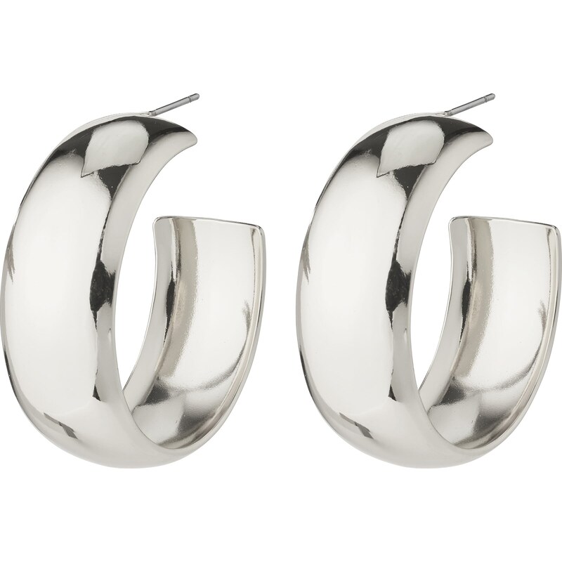 Pilgrim Náušnice Naia strieborná 54273821