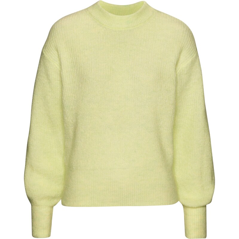 LASCANA Sveter neónovo zelená 54307404