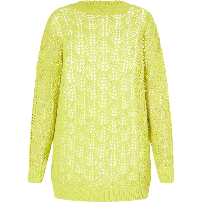 IZIA Sveter Hoona limetová 54279203