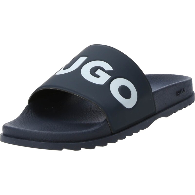 HUGO Šľapky Match_it_Slid tmavomodrá / šedobiela 54279163