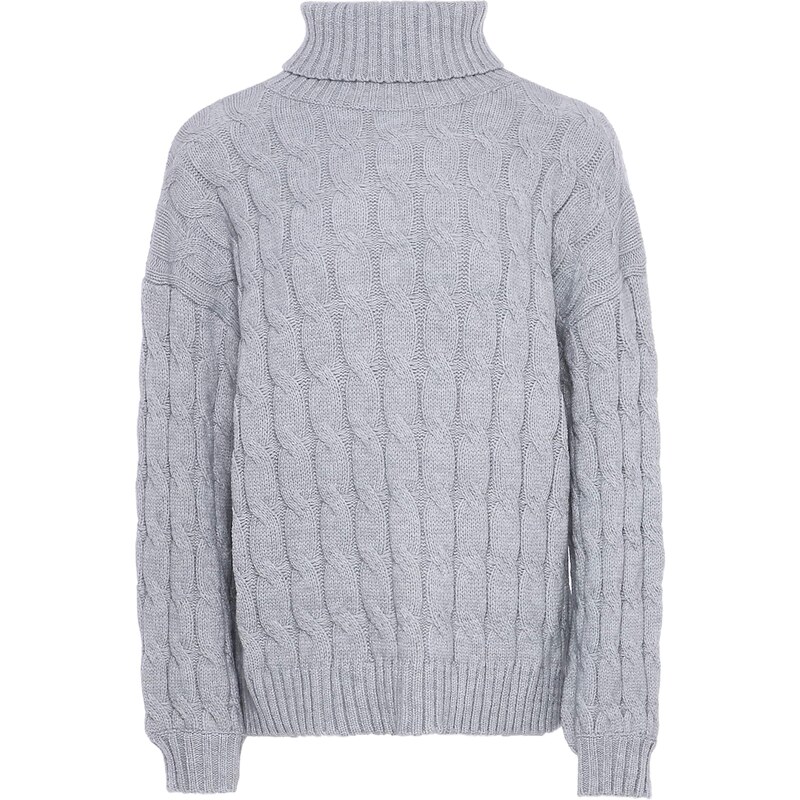 BLONDA Sveter striebornosivá 54279167