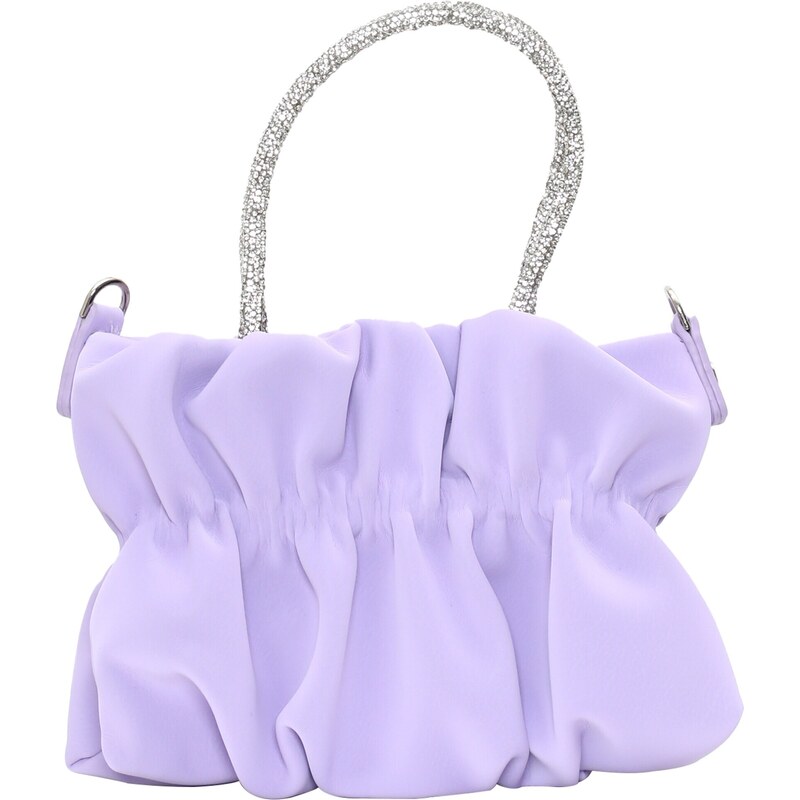 NAEMI Kabelka levanduľová / strieborná 66706980