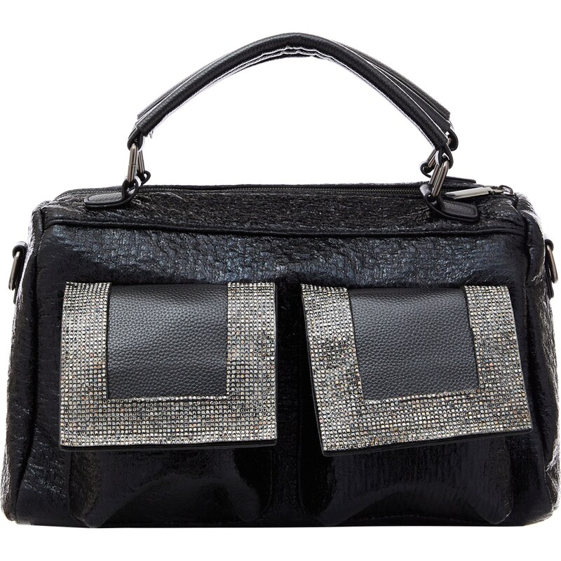 faina Kabelka čierna / strieborná 54299632