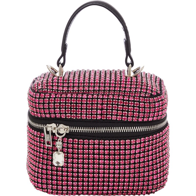 NAEMI Kabelka ružová / čierna 65791731