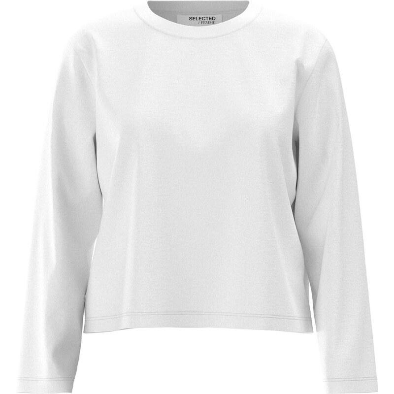 SELECTED Tričko Essential biela 54280340