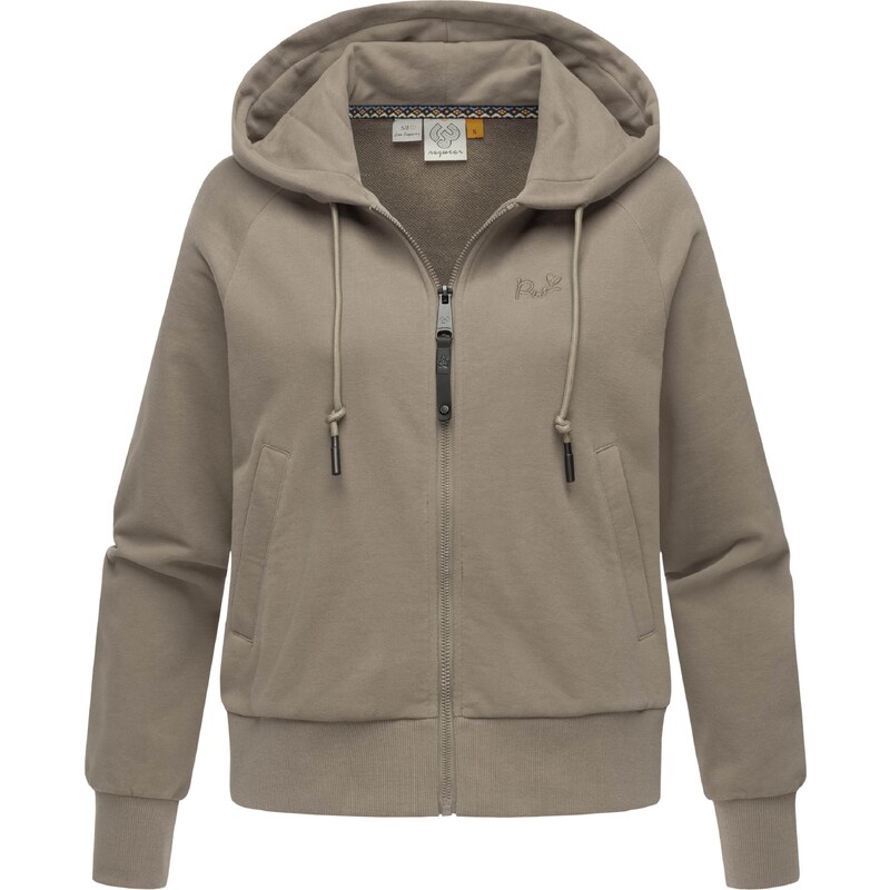 Ragwear Tepláková bunda Taila čokoládová 54342245