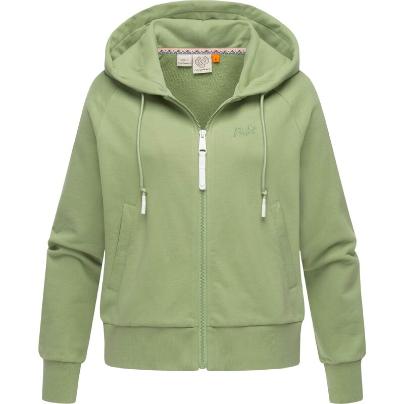 Ragwear Tepláková bunda Taila svetlozelená 54342260