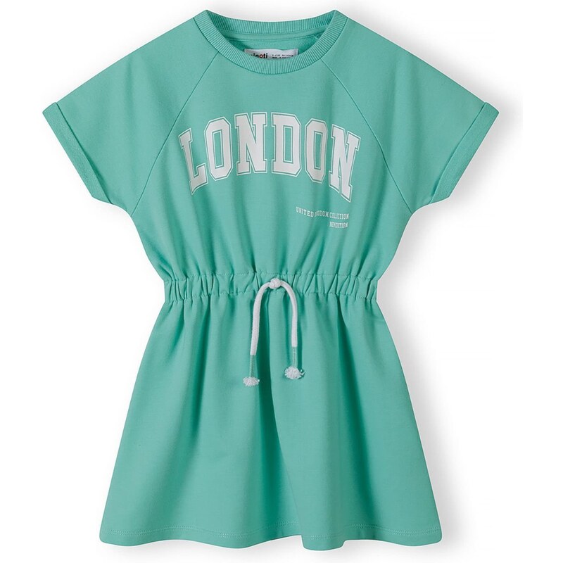 MINOTI Šaty zelená / biela 54342992