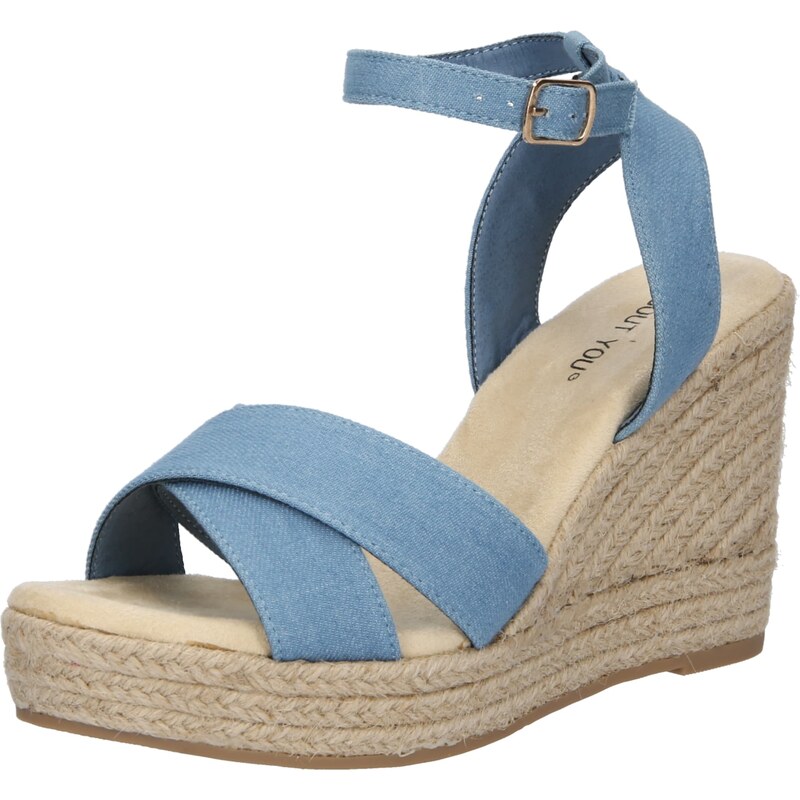 ABOUT YOU Lodičky Juliana modrá 54343379