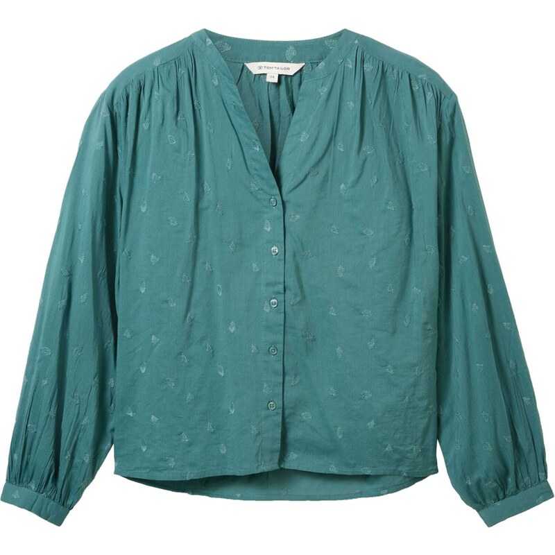 TOM TAILOR Blúzka smaragdová 54312713