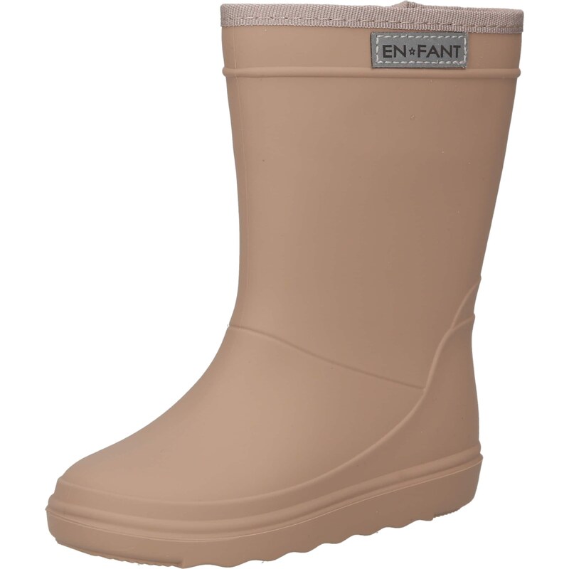 EN FANT Gumáky Solid svetlohnedá / sivá / čierna 52705842