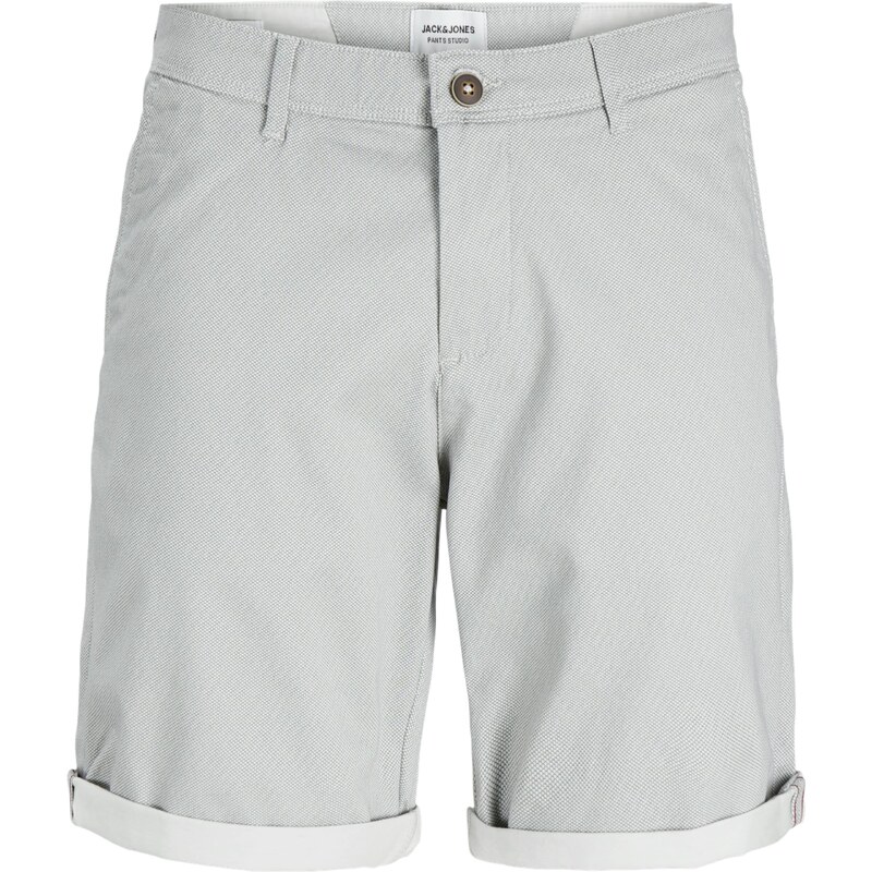 JACK & JONES Chino nohavice Bowie kamenná / čierna 68503697