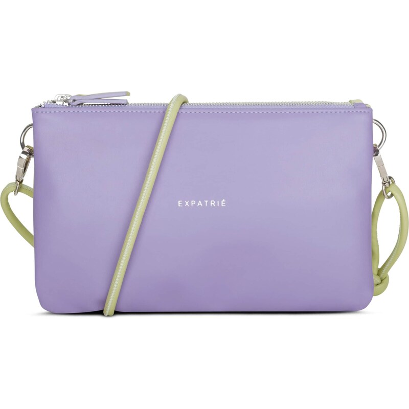 Expatrié Taška cez rameno Emilie limetová / levanduľová 54309661