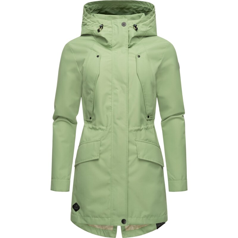 Ragwear Funkčný kabát Begonia svetlozelená 54315693