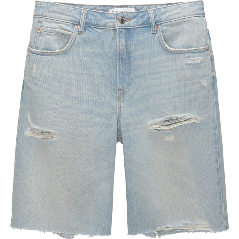 Pull&Bear Džínsy svetlomodrá 54347507