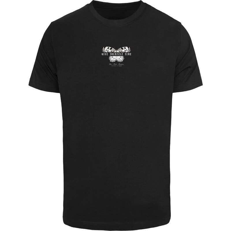 Mister Tee Tričko Give Yourself Time orgovánová / marhuľová / čierna / 54283480