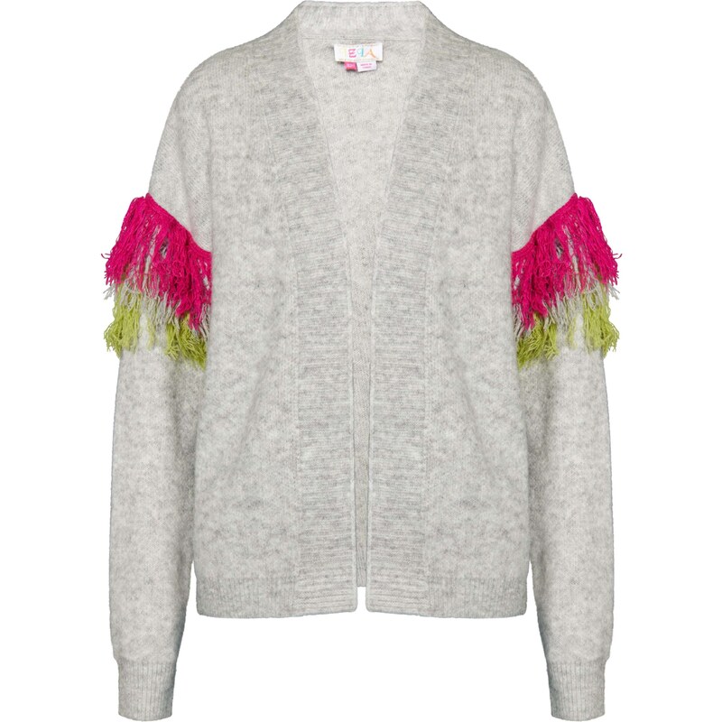 IZIA Kardigán Hoona citrónová žltá / sivá melírovaná / ružová 54317295